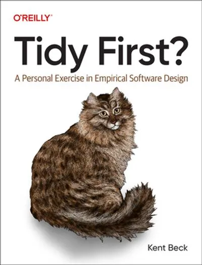 켄트 벡의 Tidy First? 책 표지와 서적 정보